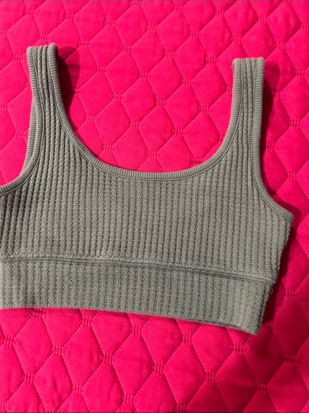 Hollister 3-Pack Bralette Tank Tops - Olive, White, Black - Picture 9 of 12